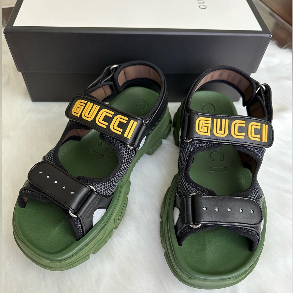 Auth Gucci Men’s Sandals NEW